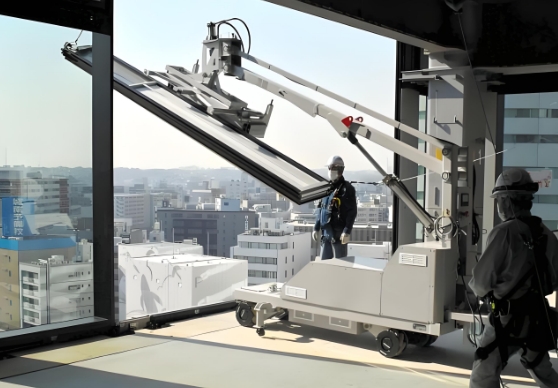 高空幕墻安裝機(jī)器人 高空幕墻安裝機(jī)器人